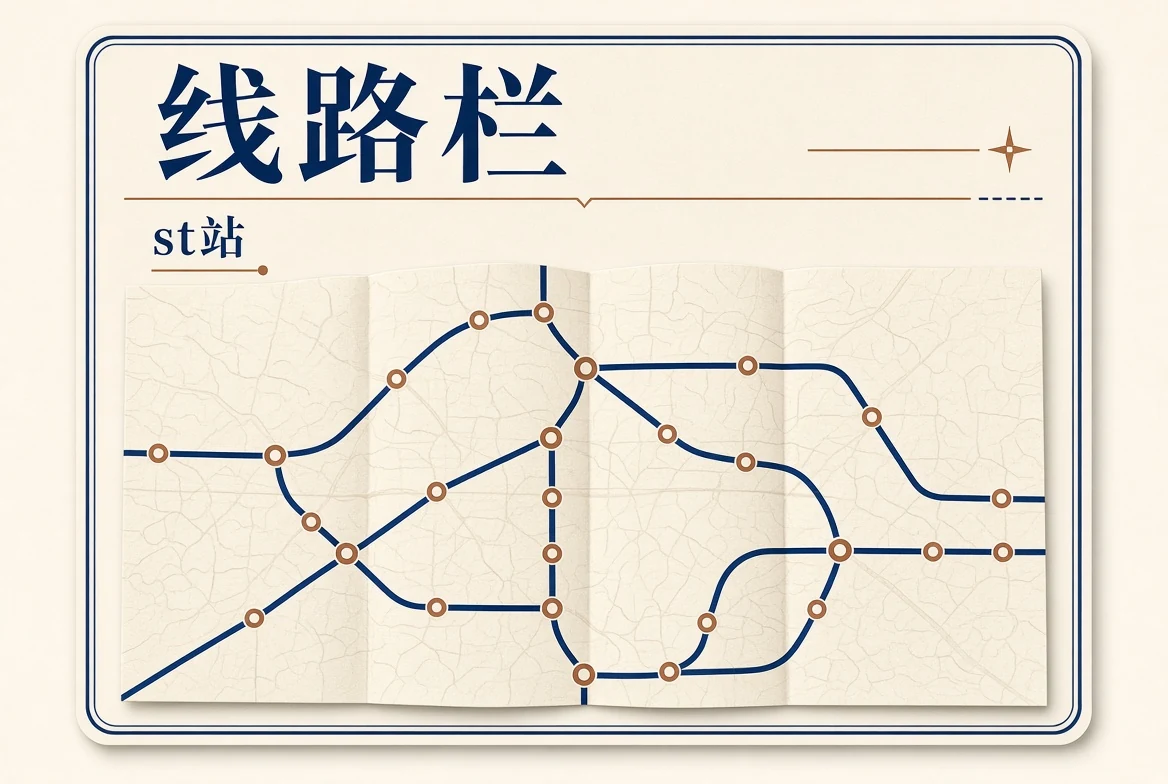 线路栏:把相近故事放在一条长线上